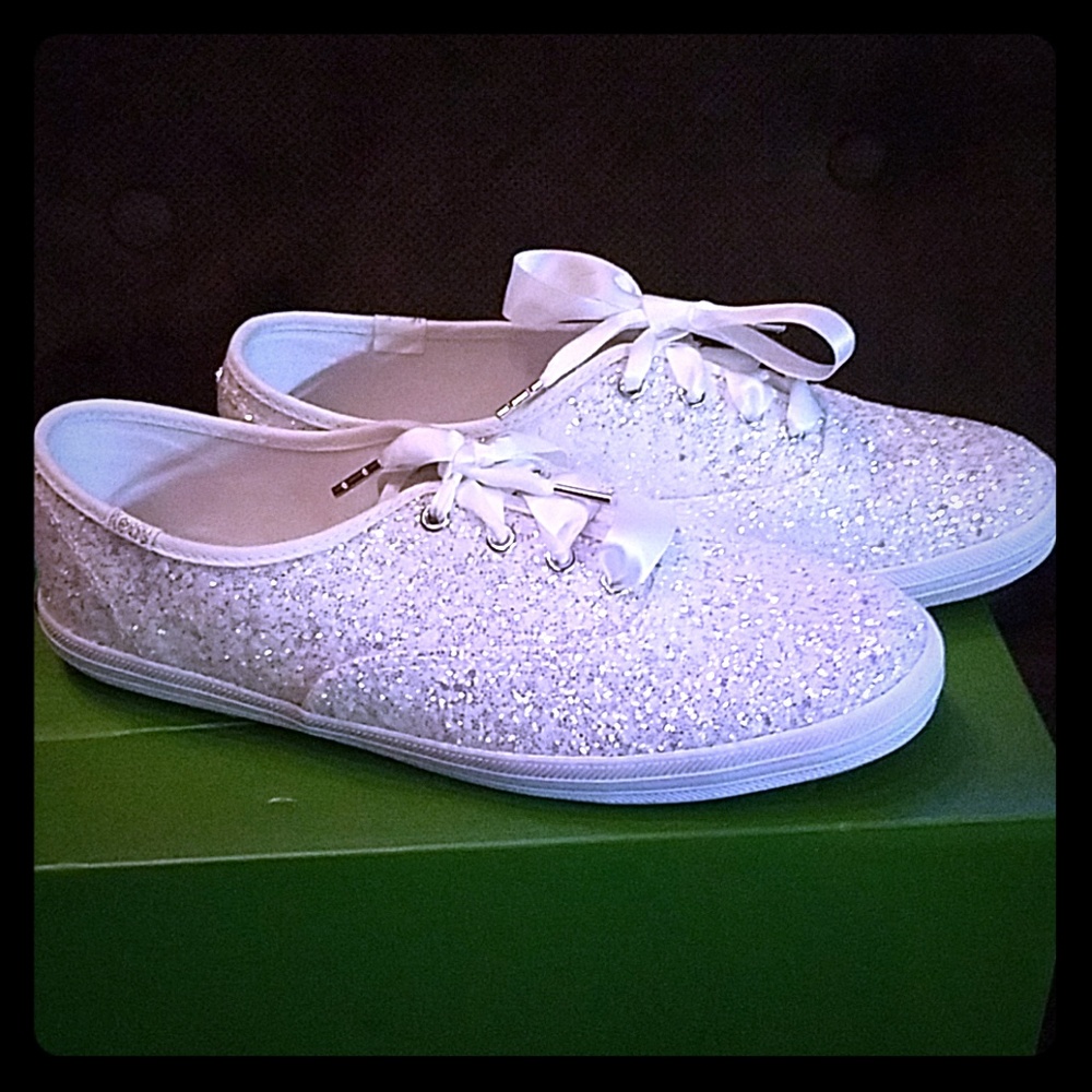 Ked's for Kate Spade New York, glitter sneakers